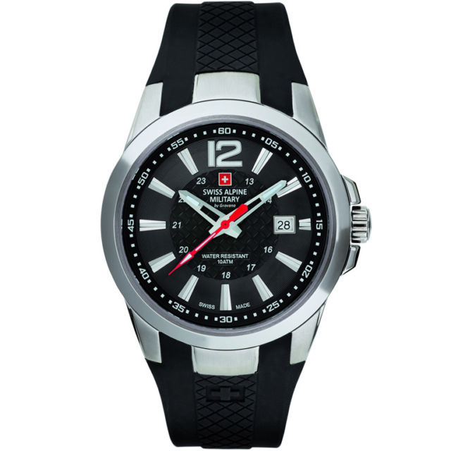 Ceas Swiss Alpine Military Combat Air - 7058.1837 Black